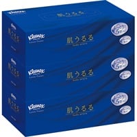 クリネックス ティシュー ローション 肌うるる 204組3個 クリネックス Kleenex 日本製紙クレシア(204組3個)