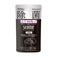 スコッティ パーフェクトフィット ウェットティシュー 除菌 アルコールタイプ 100枚 scottie 日本製紙クレシア(100枚)