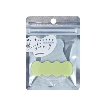 シールふせん すけカケラ(格子)