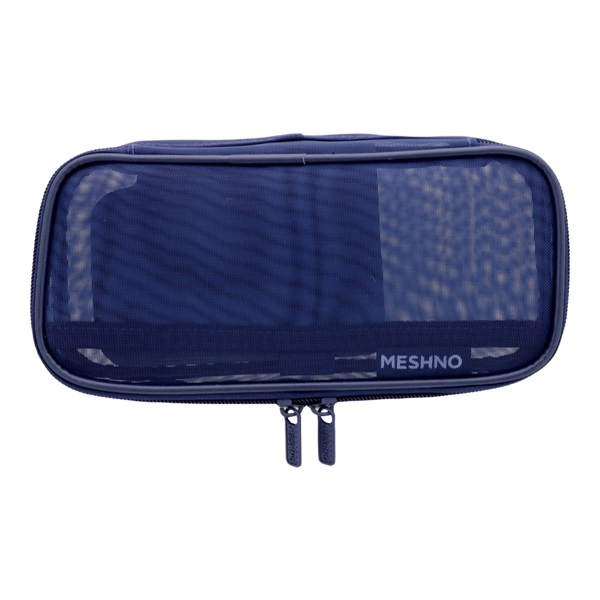 収納メッシュペンケース MESHNO メッシュノ(S1425404/ネイビー)