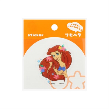 ステッカー リピペタ ディズニー(リトル・マーメイド アリエル)