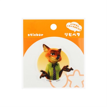 ステッカー リピペタ ディズニー(ズートピア ニック)
