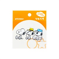ステッカー リピペタ PEANUTS スヌーピー(スヌーピー＆スパイク＆オラフ)