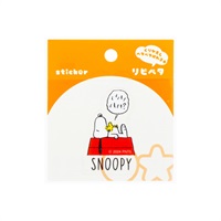 ステッカー リピペタ PEANUTS スヌーピー(スヌーピーA)