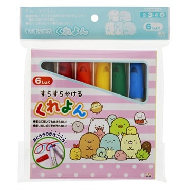 すらすらかけるくれよん 6しょく