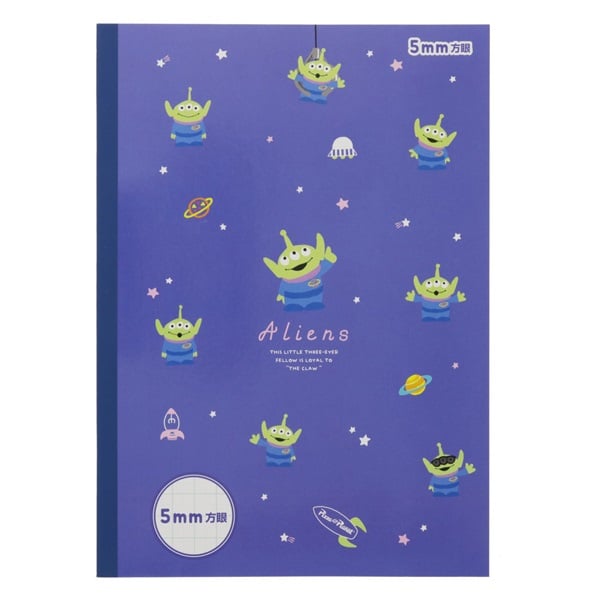 B5 5mm方眼 ジュニア学習帳 トイ・ストーリーエイリアン | イオン