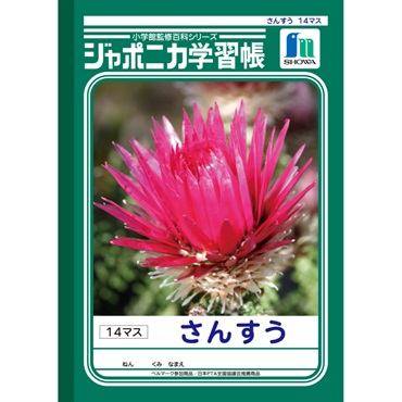 ジャポニカ学習帳 さんすう 14マス セミB5 | イオンスタイルオンライン