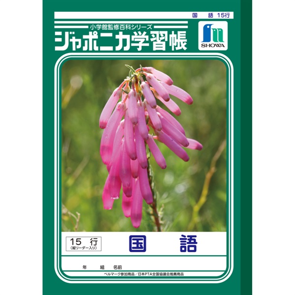 ジャポニカ学習帳 国語 15行縦リーダー入り セミB5 | イオンスタイル