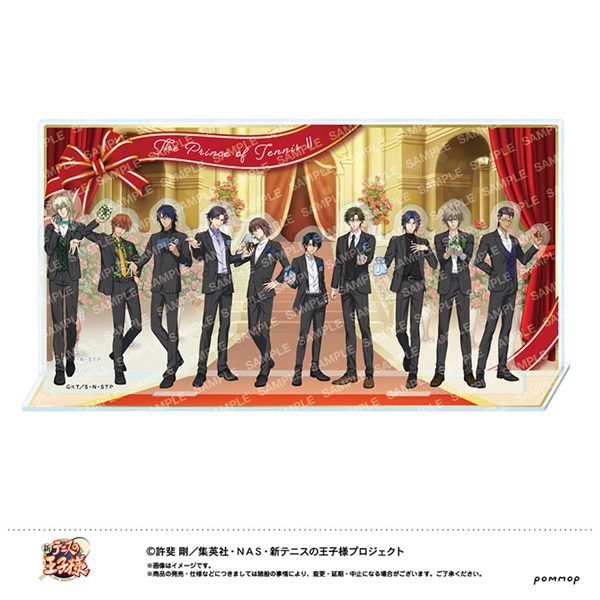 受注生産 3月下旬以降順次お届け 新テニスの王子様 ロゼットブローチ