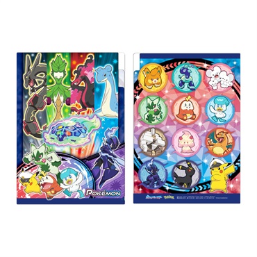 3ポケットクリアファイル ポケモン六英雄 | イオンスタイルオンライン