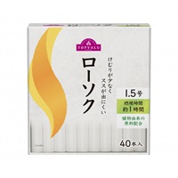 けむりが少なくススが出にくいローソク  トップバリュ(1.5号)