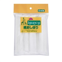 紙おしぼり 10本    トップバリュ(10本入)