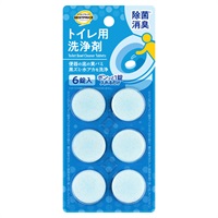 トイレ用洗浄剤 除菌 消臭 6錠    トップバリュベストプライス(4901810582433)