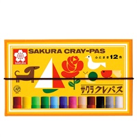 水でおとせるしかくいクレパス12色 | イオンスタイルオンライン