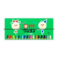 クレヨン太巻16色(LY16R)