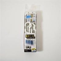 ジャストドライ　シーツが干せるアルミハンガー　ピンチ24個付　省スペース　シーツ・毛布ハンガー(4901983246842)