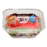 抗菌深いぃおべんとうカップ  東洋アルミ(スクエア/32枚)