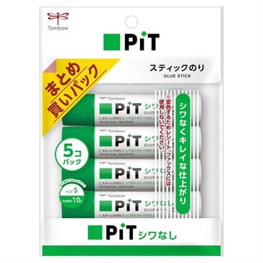 スティック糊シワなしピットS 5Pパック