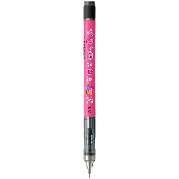 MONO消しゴム搭載シャープペンシル モノグラフ イオン限定(ピンクらぶ)