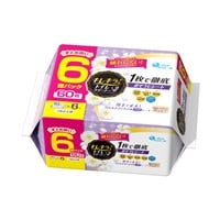 キレキラ! トイレクリーナー 1枚で徹底おそうじシート つめかえ用 10枚×6個パック エリエール elleair 大王製紙(クリーンフローラル)