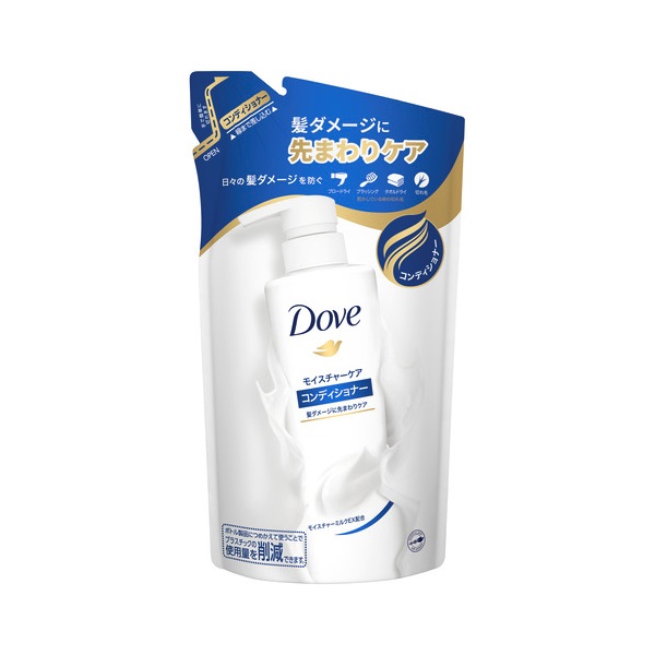 ダヴ モイスチャーケア コンディショナー つめかえ用 350g ダヴ