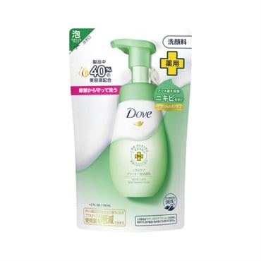 Dove(ダヴ) クリーミー泡洗顔料 つめかえ用 125ml(ニキビケア)