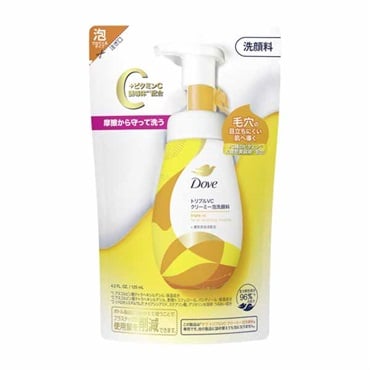 Dove(ダヴ) クリーミー泡洗顔料 つめかえ用 125ml(トリプルVC クリーミー)