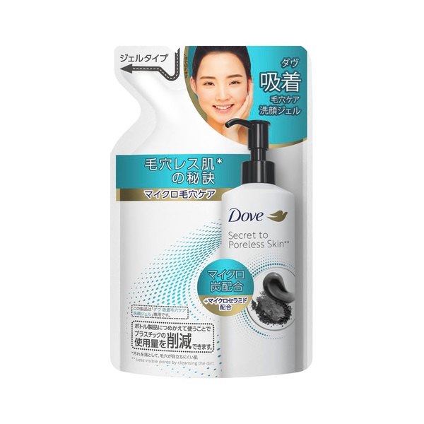 ダヴ 吸着 毛穴ケア 洗顔ジェル つめかえ用 140ml ダヴ Dove