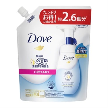 ダヴ ビューティーモイスチャー 泡洗顔料 詰替 320ml Dove ユニリーバ