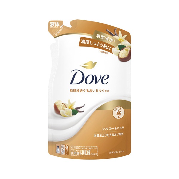 ダヴ ボディ ウォッシュ つめかえ用 330g ダヴ Dove ユニリーバ・ジャパン(シアバター&バニラ)