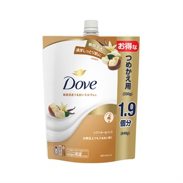 ダヴ ボディ ウォッシュ つめかえ用 640g ダヴ Dove ユニリーバ・ジャパン(シアバター&バニラ)