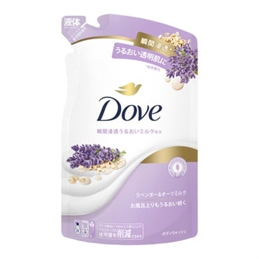 ダヴ ボディウォッシュ ラベンダー&オーツミルク 詰替 330g Dove ユニリーバ・ジャパン