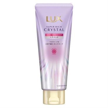 ラックス スーパーリッチクリスタル ヘアパック 180g LUX ユニリーバ・ジャパン(カラーケア&リペア)