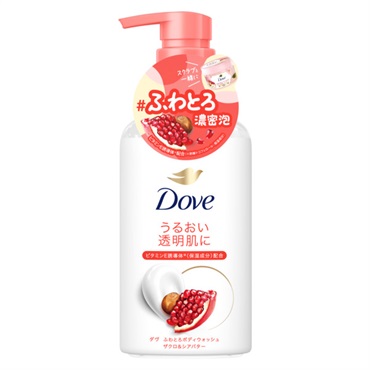 ダヴ ふわとろボディウォッシュ ポンプ 450g Dove ユニリーバ