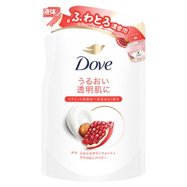 ダヴ ふわとろボディウォッシュ つめかえ用 340g Dove ユニリーバ