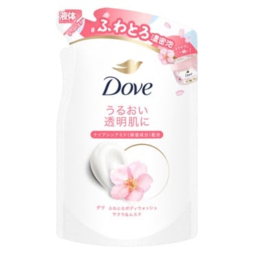 ダヴ ふわとろボディウォッシュ つめかえ用 340g Dove ユニリーバ(サクラ&ムスク)