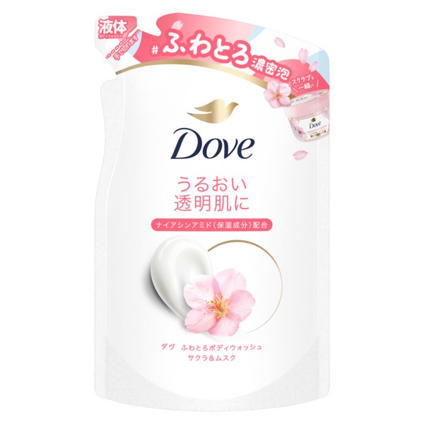 ダヴ ふわとろボディウォッシュ つめかえ用 340g Dove ユニリーバ