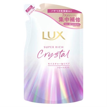 ラックス スーパーリッチクリスタル モイスチャー&リペア トリートメント つめかえ用 300g LUX ユニリーバ