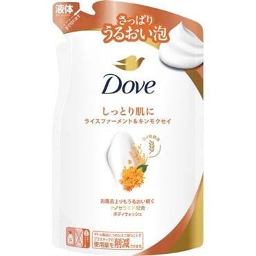 ダヴ　ボディウォッシュ　ライスファーメント＆キンモクセイ　つめかえ用  300g