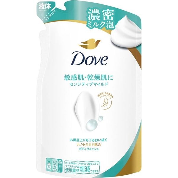ダヴ　ボディウォッシュ　センシティブマイルド　つめかえ用  300g(つめかえ用 300g)