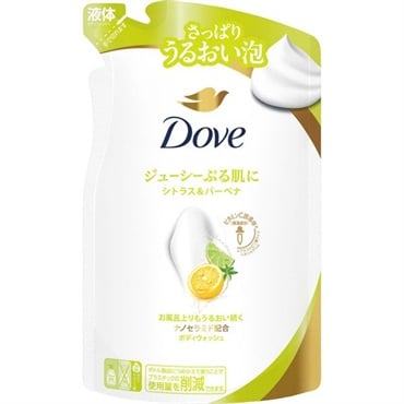 ダヴ　ボディウォッシュ　シトラス＆バーベナ　つめかえ用  300g