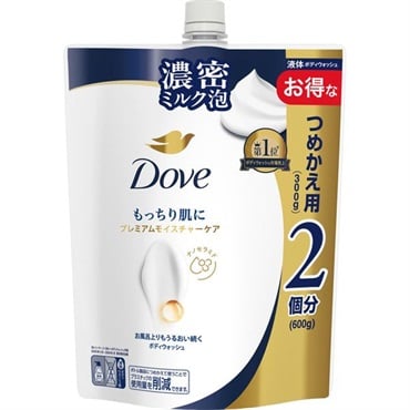 ダヴ　ボディウォッシュ　プレミアムモイスチャーケア　つめかえ用 600g