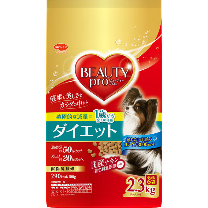 ビューティープロ ドッグ ダイエット 1歳から 2.3kg ビューティープロ