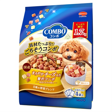 コンボ ドッグ まろやかチーズ入り 1.7kg コンボ COMBO 日本ペットフード