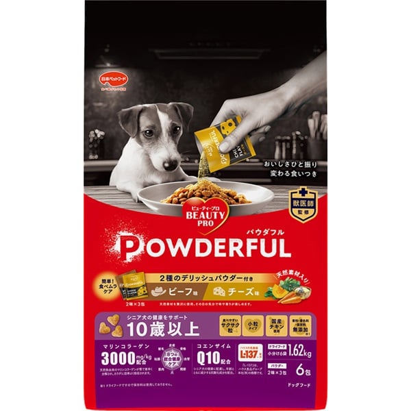 ドッグフード monyuki ビューティープロ ドッグ パウダフル 日本ペットフード | イオン