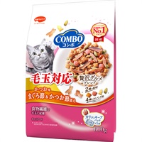コンボ キャット  コンボ COMBO 日本ペットフード(毛玉対応 かつお味・まぐろ節・かつお節添え)