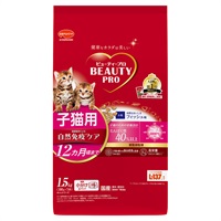 ビューティープロ キャット 子猫用 12ヵ月頃まで フィッシュ味 1.5kg ビューティープロ BEAUTYpro 日本ペットフード(子猫用)