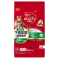 ビューティープロ キャット 猫下部尿路の健康維持 低脂肪 1歳から 1.4kg ビューティープロ BEAUTYpro 日本ペットフード(フィッシュ味 1.4kg)