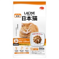 ラシーネ 日本猫 肥満が気になる 避妊・去勢後用 150g×4袋入 600g ラシーネ 日本猫 日本ペットフード(600g)