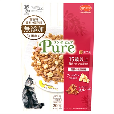 コンボ ピュア キャット まぐろ味 200g COMBO 日本ペットフード